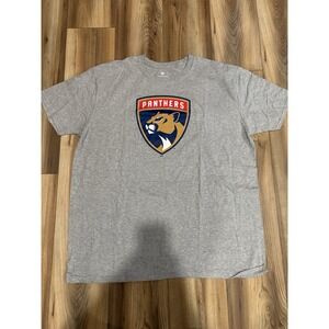 Fanatics Florida Panthers Hockey Men's Sz 2XL Gray T-shirt